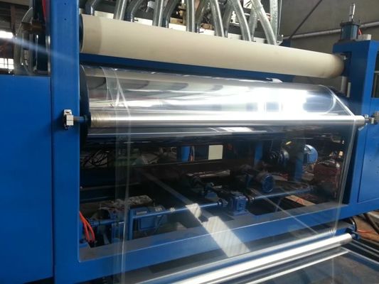 1400mm T Die Cpe Film Manufacturing Process Cast Extrusion Machine